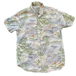 J. Crew Men’s Hawaiian Button Down Short Sleeve M
